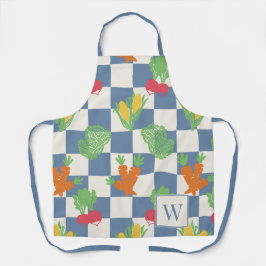 Folk Art Vegetable Check