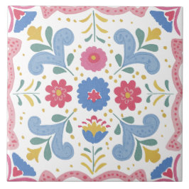 Folk Garden Watercolor