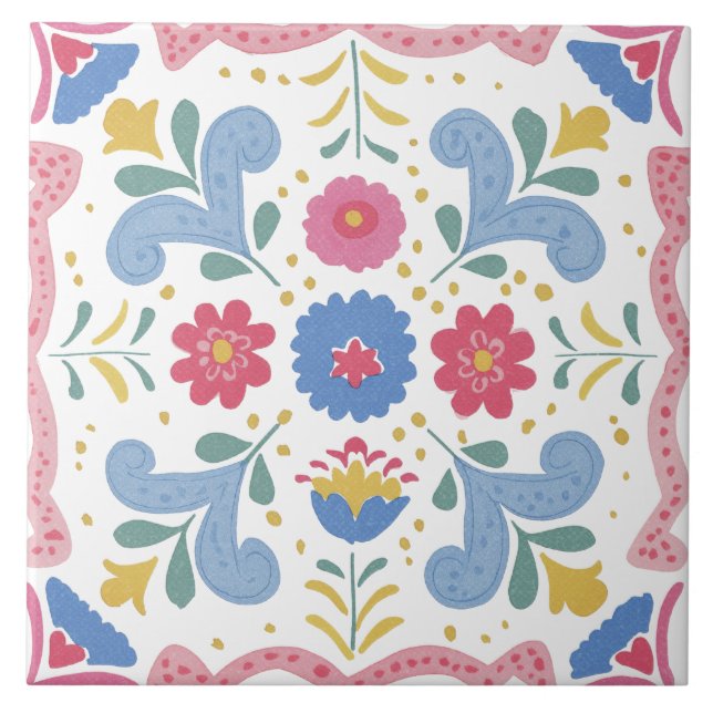 Folk Garden Watercolor (Frente)