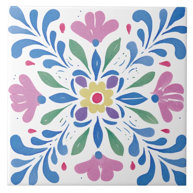 Folk Garden Watercolor (Frente)