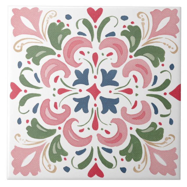 Folk Garden Watercolor (Frente)