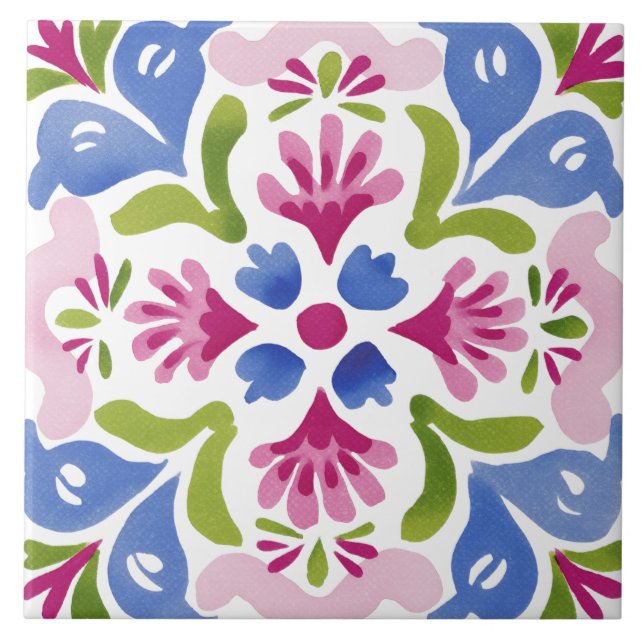 Folk Garden Watercolor (Frente)