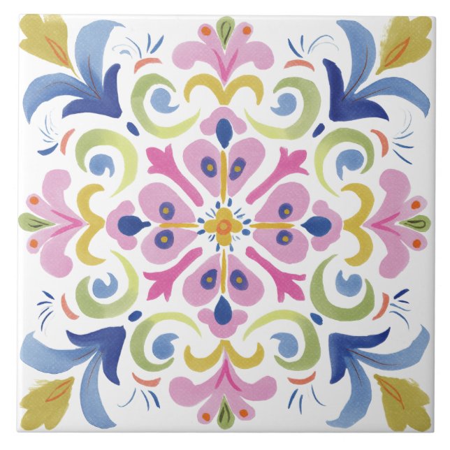 Folk Garden Watercolor (Frente)