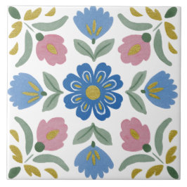 Folk Garden Watercolor