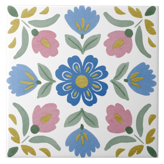 Folk Garden Watercolor (Frente)