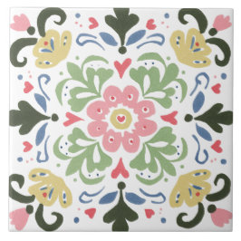 Folk Garden Watercolor