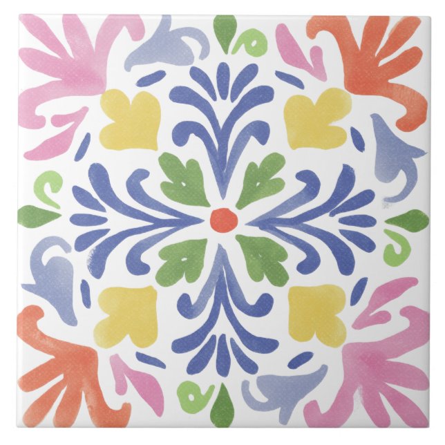 Folk Garden Watercolor (Frente)