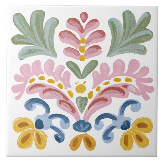 Folk Garden Watercolor (Frente)