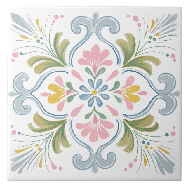 Folk Garden Watercolor (Frente)