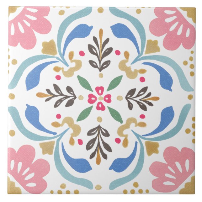 Folk Garden Watercolor (Frente)