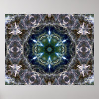 Folk Mandala Poster