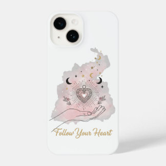 Follow Your Heart iPhone Case - Celestial Sacred