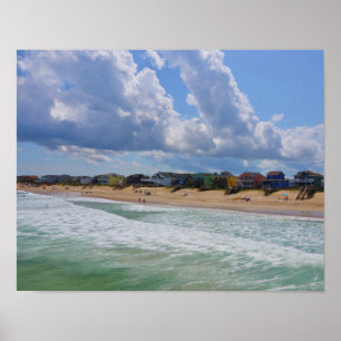 Folly Beach, South Carolina Poster