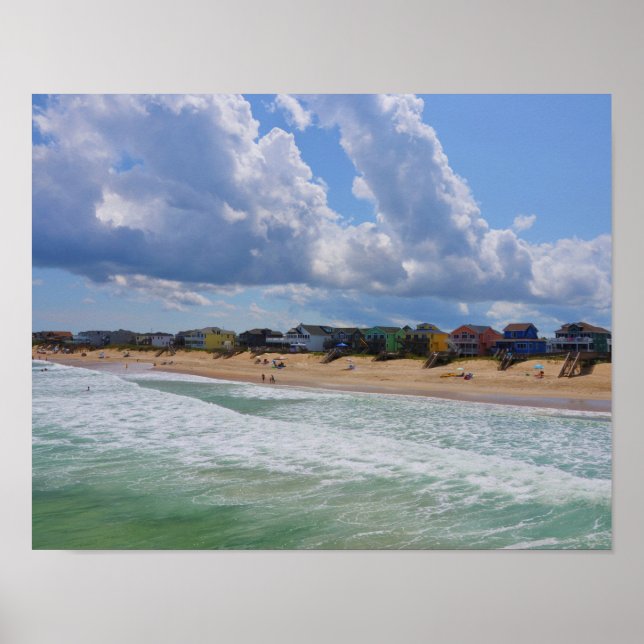 Folly Beach, South Carolina Poster (Frente)