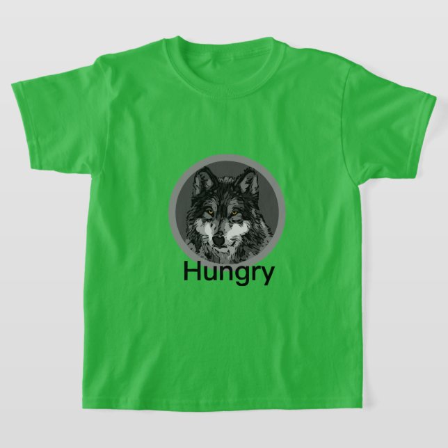 Fome - Camisa Básica Para Crianças (Postura )