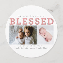 fomos verdadeiramente abençoados