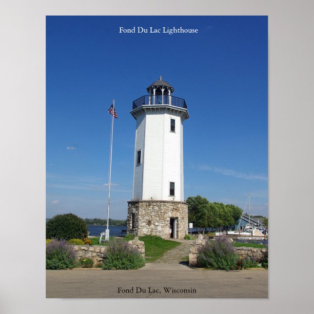 Fond Du Lac Lighthouse poster (Frente)
