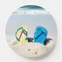 Fone de praia em Sacudir tropical