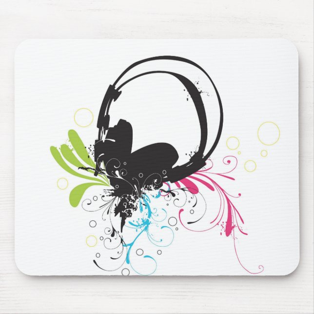 Fones de ouvido Mousepad (Frente)