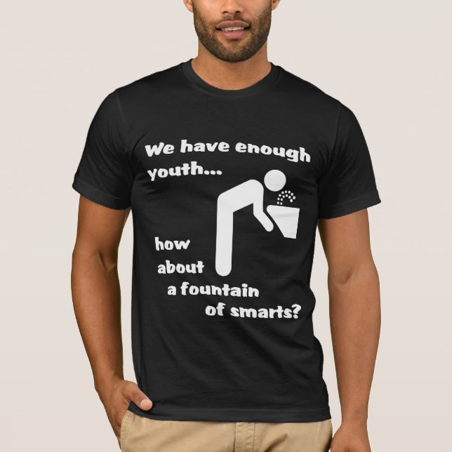 Fonte de Camiseta Divertida Humor Inteligente (Frente)