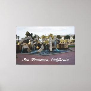 Fonte de San Francisco Vaillancourt nº 2 Canvas