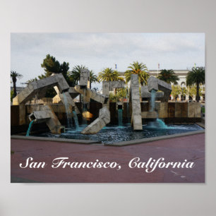 Fonte de San Francisco Vaillancourt nº 2 Poster
