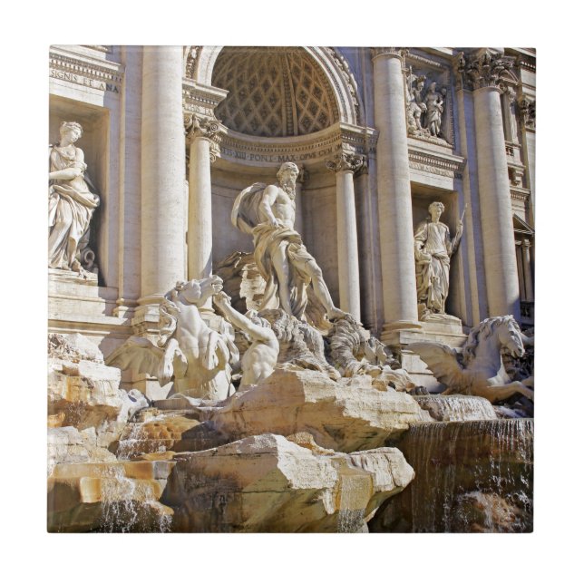 Fonte de Trevi Roma Fotografia (Frente)