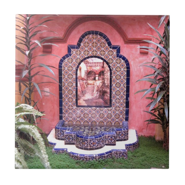Fonte mexicana do azulejo (Frente)