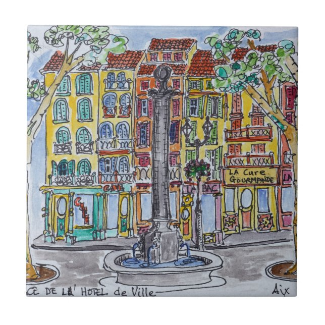 Fonte: Place de L'Hotel de Ville (Frente)