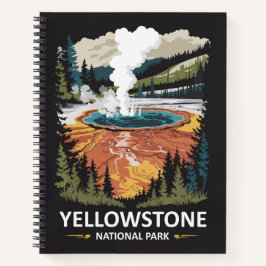Fonte Termal do Parque Nacional de Yellowstone