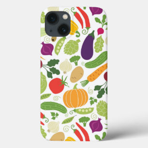 Food on a white background