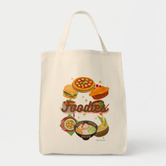 Foodies Grocery Bolsa de Hags com Nags