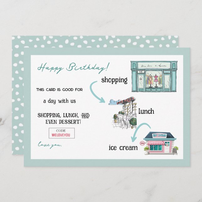 For the Person who has Everything Card (Frente/Verso)