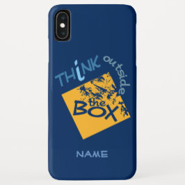 Fora da Caixa capas de telefone de nome personaliz