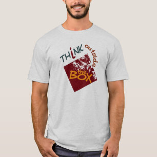 Fora da Camisa da Caixa - escolha estilo e cor