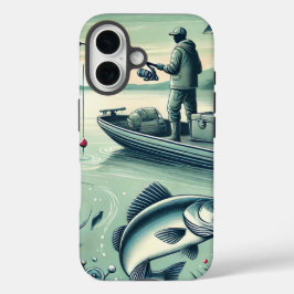 Fora da capas de iphone de pesca