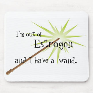 Fora da hormona estrogénica Mousepad