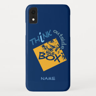 Fora das capas de telefone de nome personalizado d