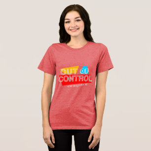 Fora de Controle – Declaração de Tipografia Negrit