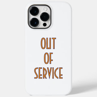 "Fora de serviço" iphone 14 pro max case
