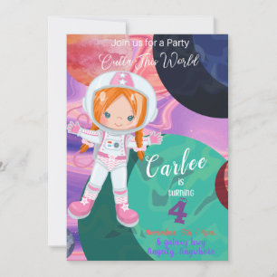 Fora Deste Convite De Aniversário Diverso Mundial