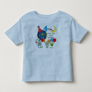 Fora deste Mundo 4º Aniversário Camisetas e presen