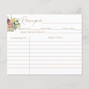 Fora Do Mercado Cartões De Receita De Chás de pane