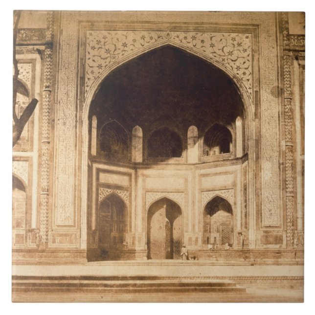 Fora do Taj Mahal, ilustrado provavelmente 'no pH (Frente)