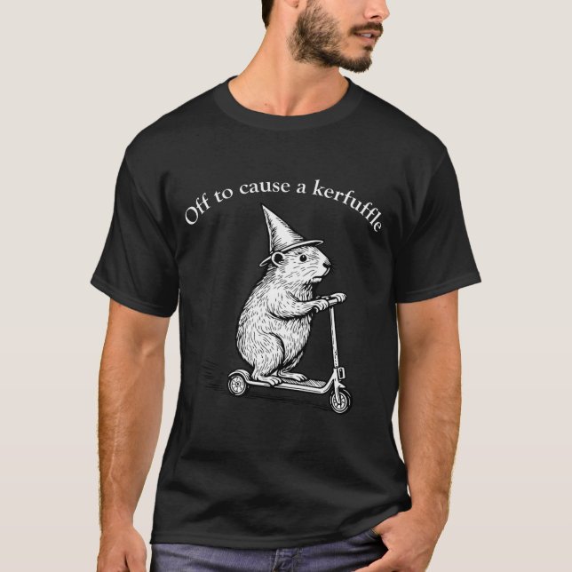 Fora Para Causar Uma Confusão Divertida Camisa De  (Frente)