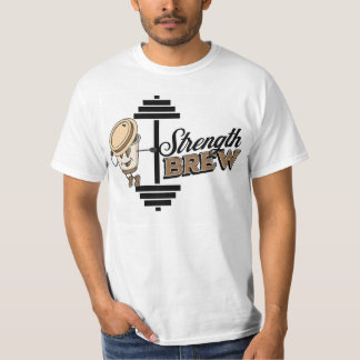 Força: Combustível Sua camiseta de design de ginás