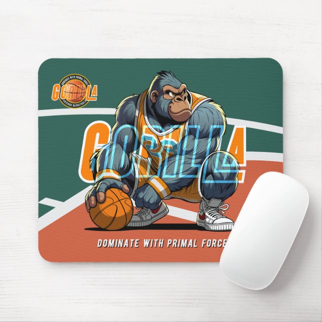 Força Primária do Basquete | Mousepad (Com mouse)