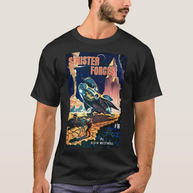 FORÇAS SINIETRAS  JMT SK8 Camiseta (Frente)