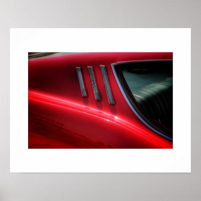 Ford Torino Fastback Poster Print (Frente)
