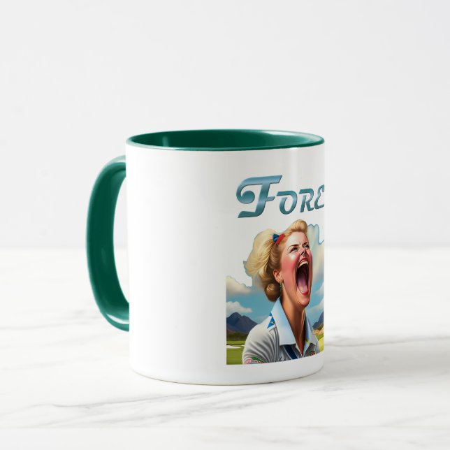 Fore! - Caneca de Golfer (Frente Esquerda)